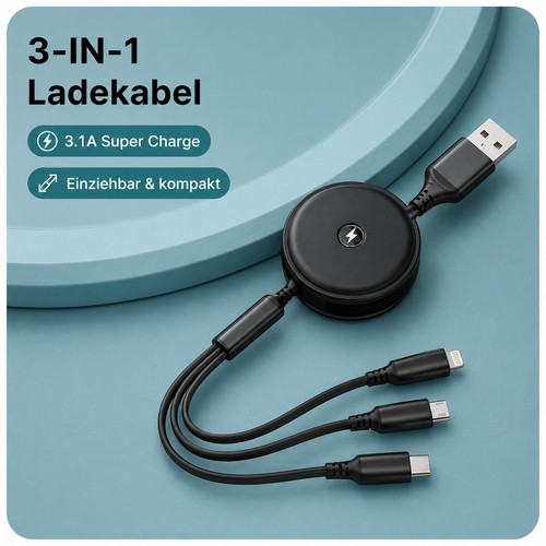 Multi ladekabel 1 samsung - ladekabel,